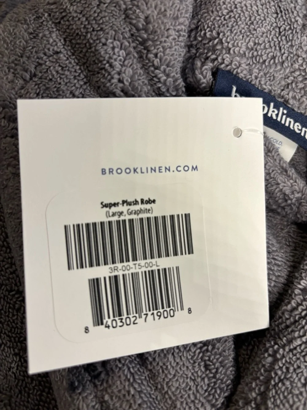 Brooklinen lounging everyday robe